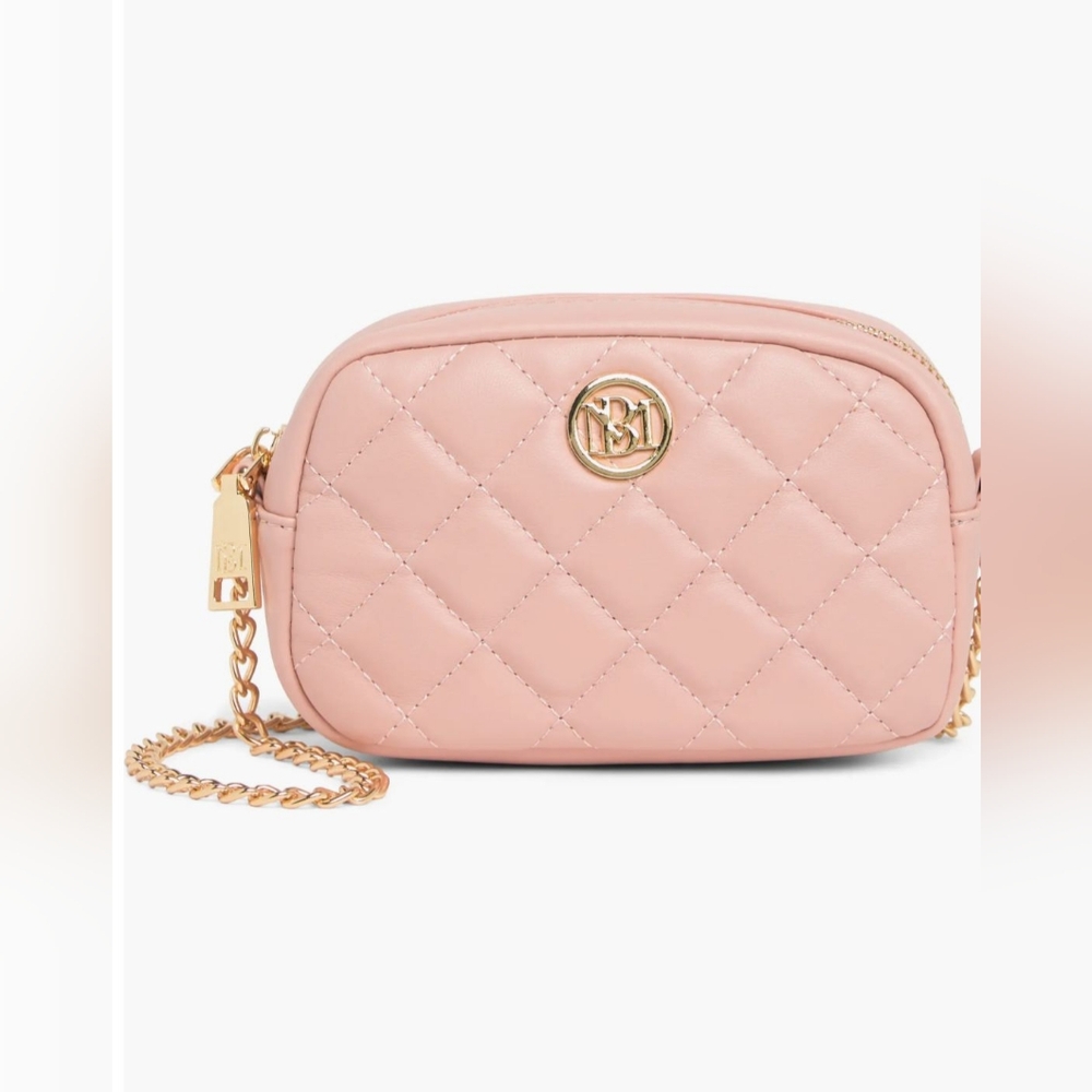Mini Quilted Camera Bag                  Badgley Mischka Collection